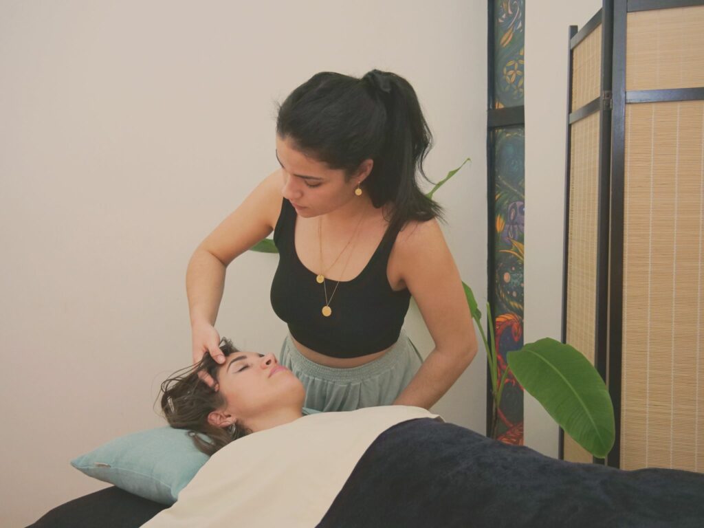 Photo thérapeute élodie massage