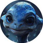 imane.esperia_a_smiling_kind_blue_alien_portrait_realistic_ba439e7a-cdcc-46b5-99f3-c22cc974a04d